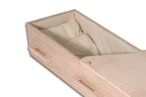 D.I.Y coffin interior cotton